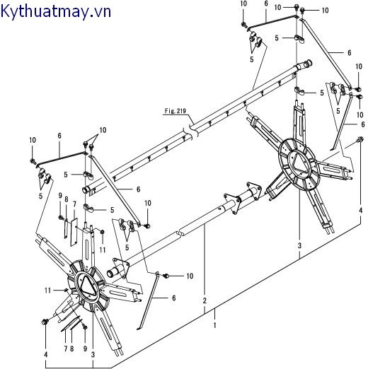 Trục tâm - cách đầu 2.3m